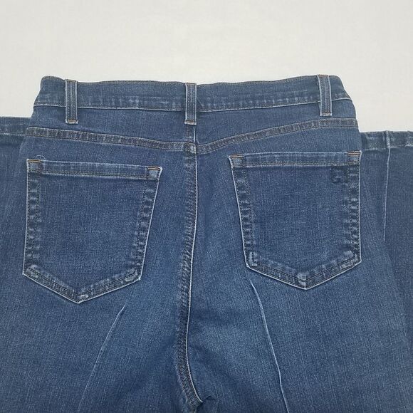 VINTAGE Liz Claiborne Hepburn Pleated Cropped Jean - Picture 10 of 15